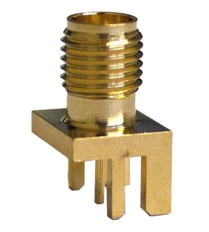 BU-1420701801 连接器 《 CONN SMA JACK STR. EDGE MOUNT    》
