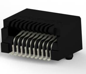 1888247-1 连接器 《 CONN SFP+ RCPT 20POS SLD R/A SMD    》