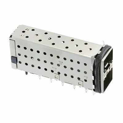 2007538-5 连接器 《 CONN SFP+ RCPT W/CAGE 2X1 40P RA    》