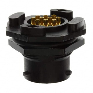 RCPT UTS712E10P CONN SOLDER CUP 10POS 连接器 MALE