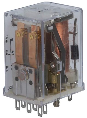 R10-E1P6-V90 继电器 《 RELAY GEN PURPOSE 6PDT 3A 12V    》