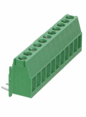 1-284414-1 连接器 《 TERM BLK 11POS TOP ENT 3.5MM PCB    》