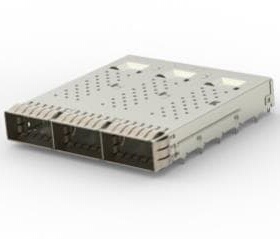 2170737-4 连接器 《 CONN QSFP28 CAGE 1X3 PRESSFIT RA    》