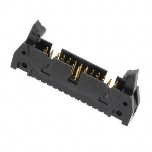 5499345-6 连接器 《 CONN HEADER R/A 26POS 2.54MM    》