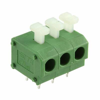 1-2834018-3 连接器 《 TERM BLK 3POS SIDE ENTRY 5MM PCB    》