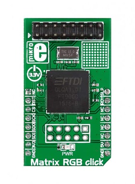 MIKROE-2239 开发板 《 MATRIX RGB CLICK    》