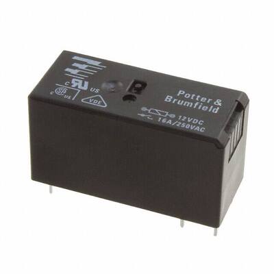 RT334012F 继电器 《 RELAY GEN PURPOSE SPST 16A 12V    》