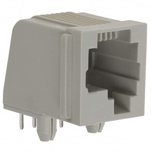 5555003-1 连接器 《 CONN MOD JACK 6P6C R/A UNSHLD    》