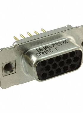 164A17359X 连接器 《 CONN D-SUB HD RCPT 15P VERT SLDR    》