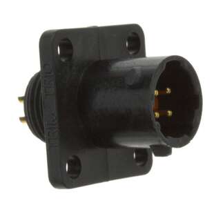 RCPT UTS08E4P CONN SOLDER CUP 4POS 连接器 MALE