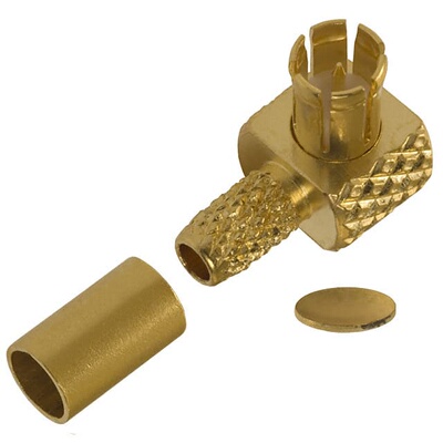 133-8433-101 连接器 《 CONN MCX PLUG R/A 75 OHM SOLDER    》