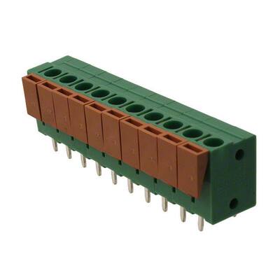 1-1776260-0 连接器 《 TERM BLK 10P TOP ENT 5.08MM PCB    》