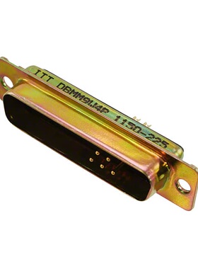 DBMM-9W4P 连接器 《 CONN D-SUB PLUG 9POS PNL MNT    》