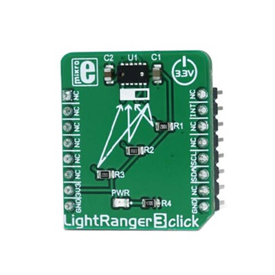 MIKROE-3103 开发板 《 LIGHTRANGER 3 CLICK    》
