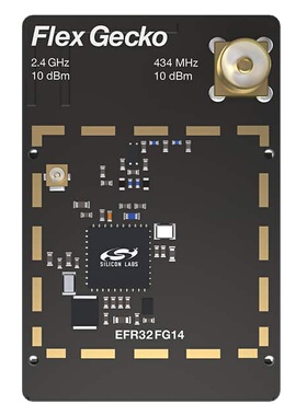 SLWRB4259A 射频 《 EFR32FG14 2400/434 MHZ 10 DBM RA    》