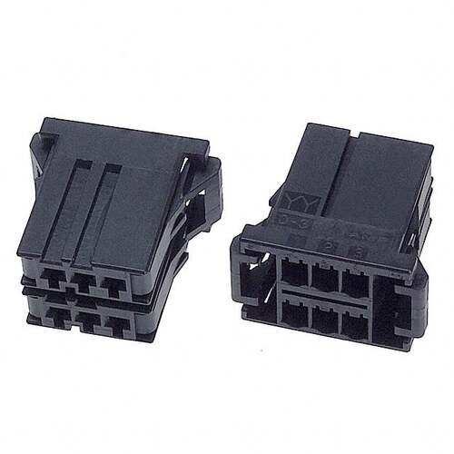2-178127-6 连接器 《 CONN RECEPT 3.81 6POS KEY-YY    》
