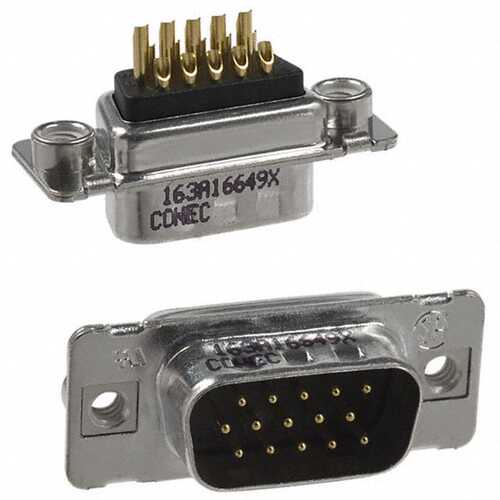 163A16649X 连接器 《 CONN D-SUB HD PLUG 15POS    》