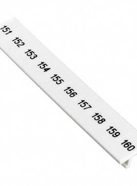 1051016:0151 连接器 《 ZACK STRIP 10-SECTION WHITE    》