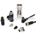 M12A-12PFFS-SF8002 连接器 《 M12 PANEL SOLDER CONN    》