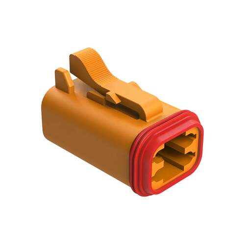 AT06-4S-ORG  《 CONN PLUG HSG 4POS    》