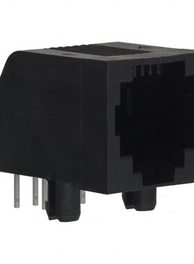 5555165-1 连接器 《 CONN MOD JACK 6P6C R/A UNSHLD    》