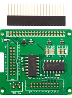 PIS-1358 开发板 《 RASPBERRY PI 32 DIGITAL I/O EXPA    》