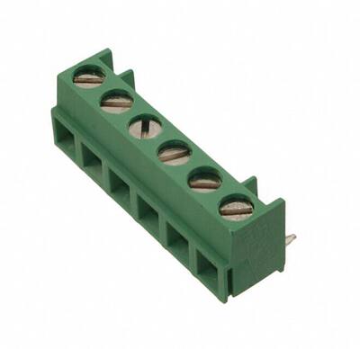 284093-6 连接器 《 TERM BLK 6POS TOP ENTRY 5MM PCB    》