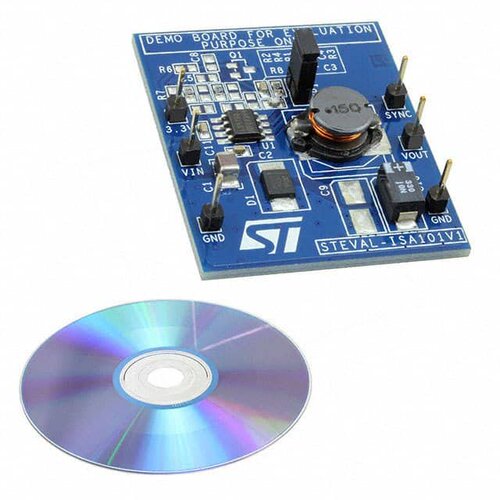 STEVAL-ISA101V1 开发板 《 BOARD EVAL BUCK REG L5973D    》