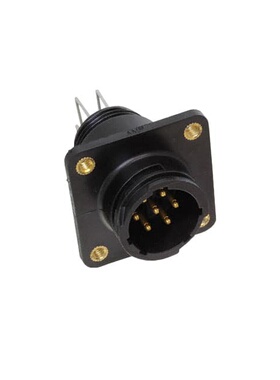 1-796435-2 连接器 《 CONN RCPT MALE 7POS GOLD SOLDER    》