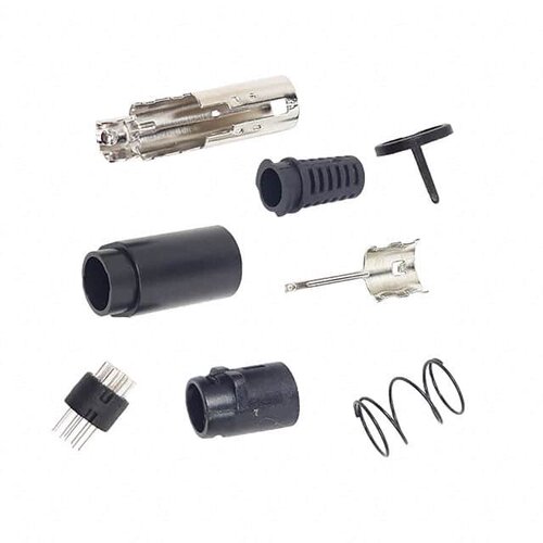 KMDLAX-8P 连接器 《 CONN PLUG MALE MINI DIN 8POS SLD    》