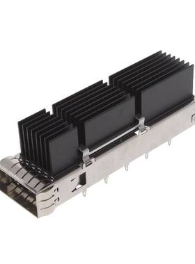 2342933-3 连接器 《 QSFP-DD 1X1, STANDARD, W/ EXTRUD    》