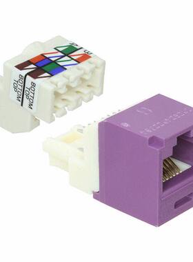 CJ688TPVL 连接器 《 MINI-COM MODULE, CAT 6, UTP, 8 P    》