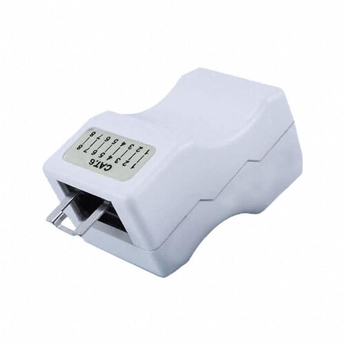 NLJ-6008 连接器 《 LOCJACK CAT6  INLINE COUPLER RJ4    》