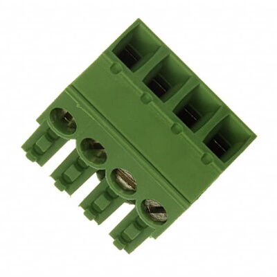 284507-4 连接器 《 TERM BLOCK PLUG 4POS STR 3.81MM    》