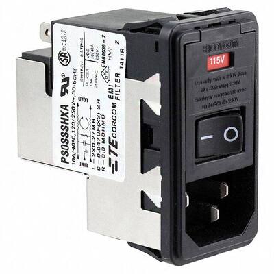 2-6609106-1 连接器 《 PWR ENT MOD RCPT IEC320-C14 PNL    》