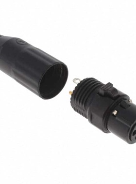 AAA4FBAUZ 连接器 《 CONN PLUG FMALE XLR 4POS SOLDER    》