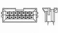 2-1586585-0 连接器 《 CONN HEADER VERT 20POS 4.2MM    》