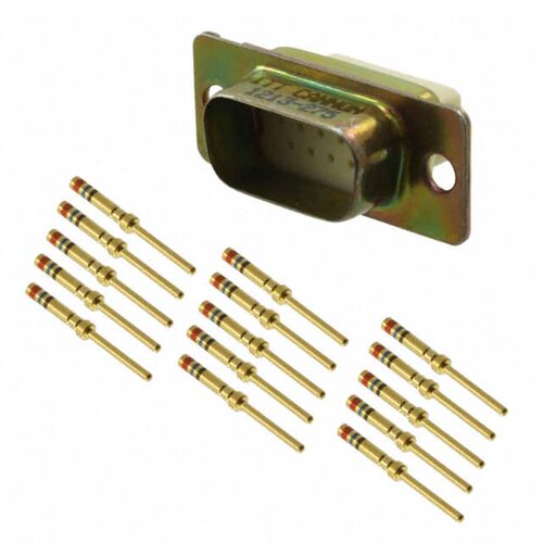 DEMA-15P 连接器 《 CONN DSUB HD PLUG 15POS PNL MNT    》