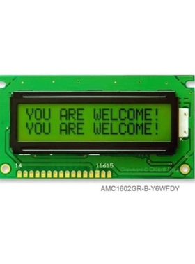 AMC1602FR-B-B6WTDW AMC1602GR-B-Y6WFDY AMC1604CR-B-B6WTDW