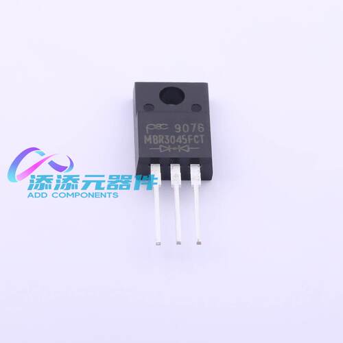 MBR3045FCT_T0_00001 分立半导体 《 45V 30A 700mV@15A    》