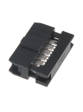 3130-10-0102-00 连接器 《 CONN SOCKET 10POS IDC GOLD    》