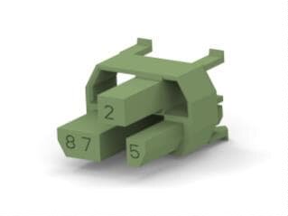 5-100525-4 连接器 《 CONN PLUG CODING KEY GREEN    》