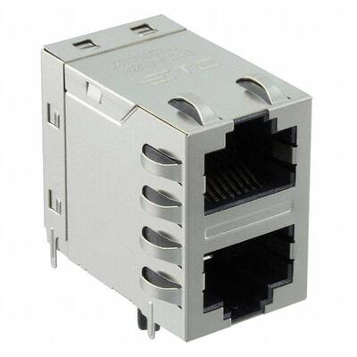 2301997-4 连接器 《 CONN MAGJACK 2PORT 1000 BASE-T    》