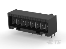 521384-8 连接器 《 CONN HDR FASTON 0.250 8POS R/A    》