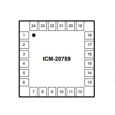 ICM-20789 传感器，变送器 《 MOTION SENSOR IC    》