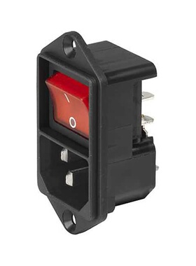 4302.2101 连接器 《 PWR ENT MOD RCPT IEC320-C14 PNL    》