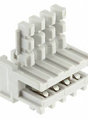 2-284932-4 连接器 《 CONN RCPT 4POS IDC 22-24AWG TIN    》