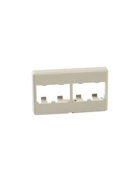 CFFP4IG 连接器 《 FURNITURE FACEPLATE, 4 PORT, INT    》