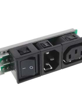 6431.0053.20 连接器 《 PWR ENT IN/OUT IEC320-2-2F PNL    》