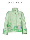 蕾丝立领丝缎外套123716 夏姿·陈新中式 SHIATZY CHEN